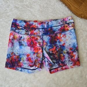 Athleta Multicolor Athletic Shorts, Womens Size Medium